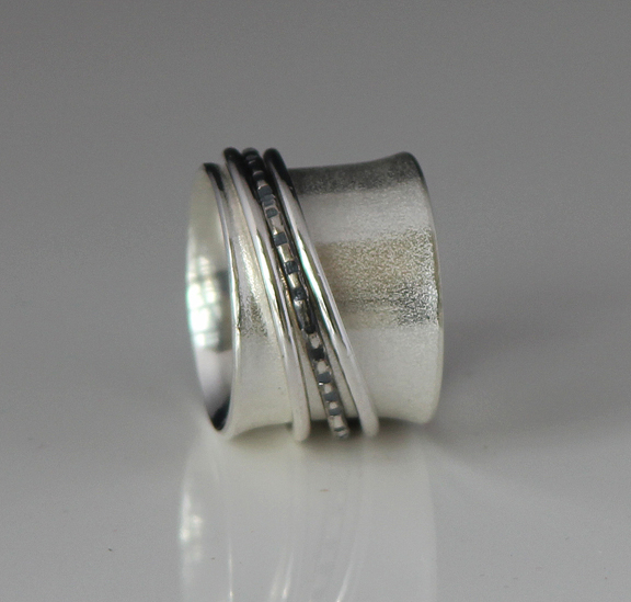 925 Sterling Silver Spinner Rings for Women Spinner Ring Meditation Ring  Handmade Spinner Ring Spinning Ring Ring for Her Worry Ring - Etsy
