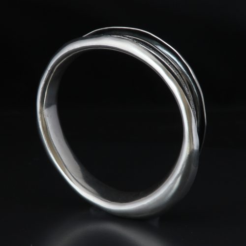 Sterling Silver Bangles - Spinning Bands