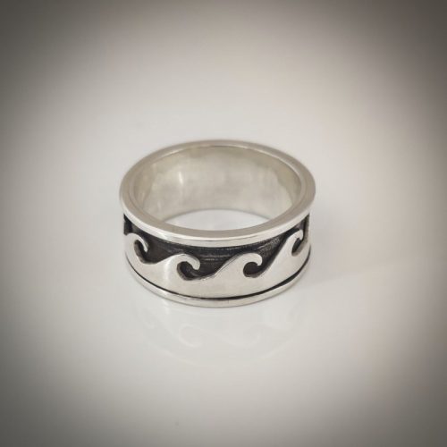 wave spinner ring
